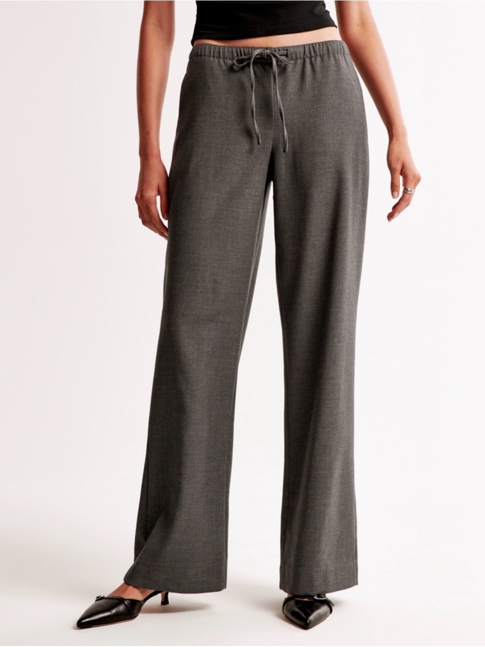 Abercrombie Wide Leg Pants - Picture 2 of 5
